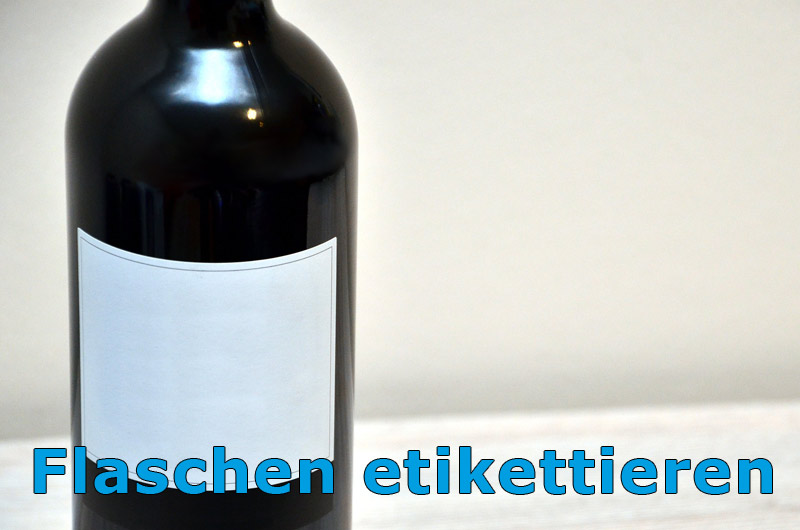 Flaschen Etikettierer